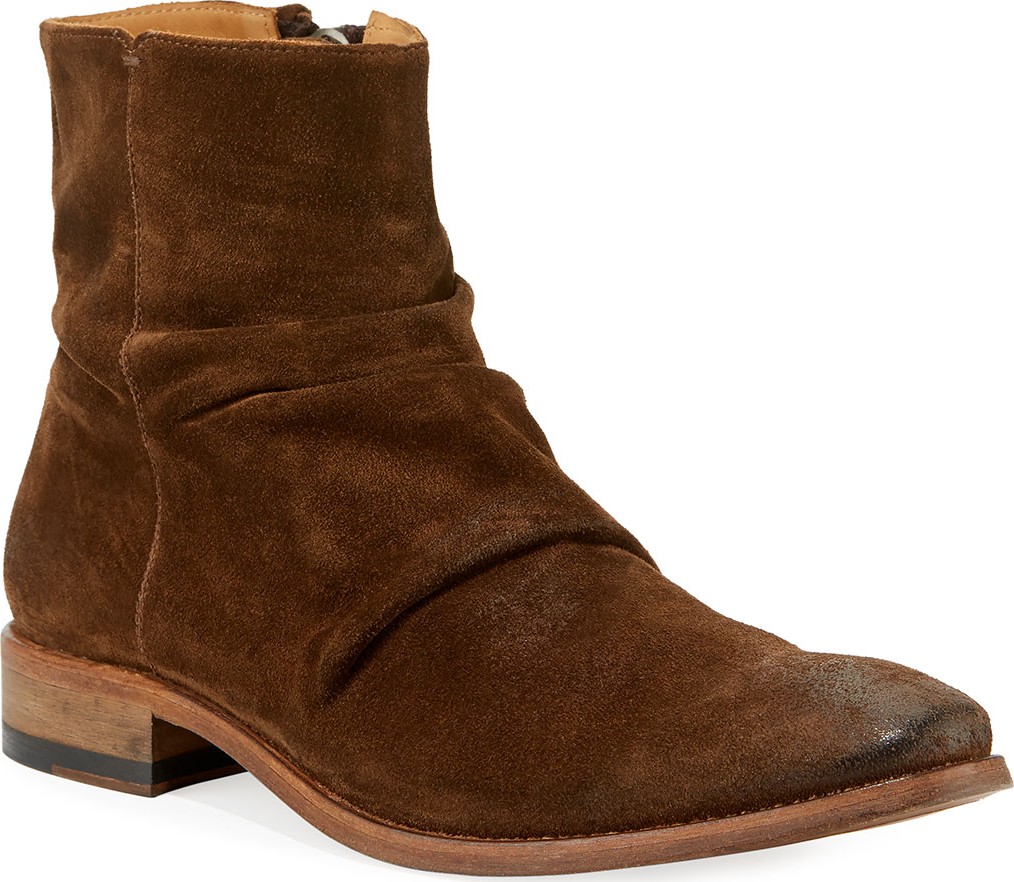 John Varvatos Morrison Sharpei Suede Boot