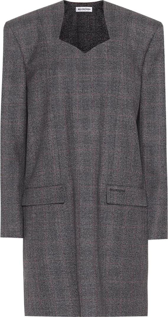 Balenciaga Wool minidress