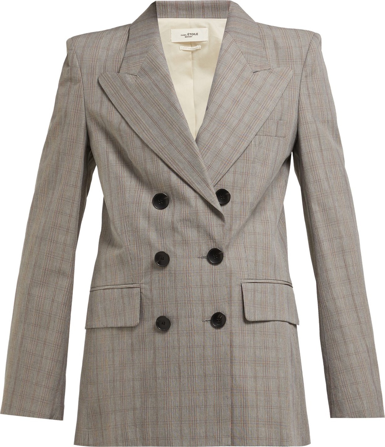 Isabel Marant Etoile Iliane checked blazer