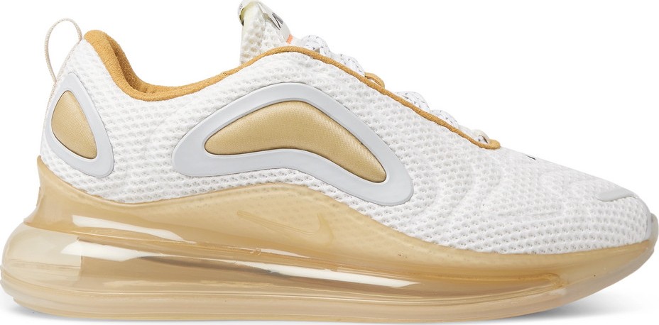 Nike Air Max 720 Suede-Trimmed Mesh Sneakers
