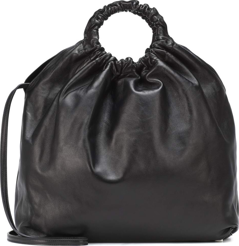 THE ROW Double Circle XL leather shopper
