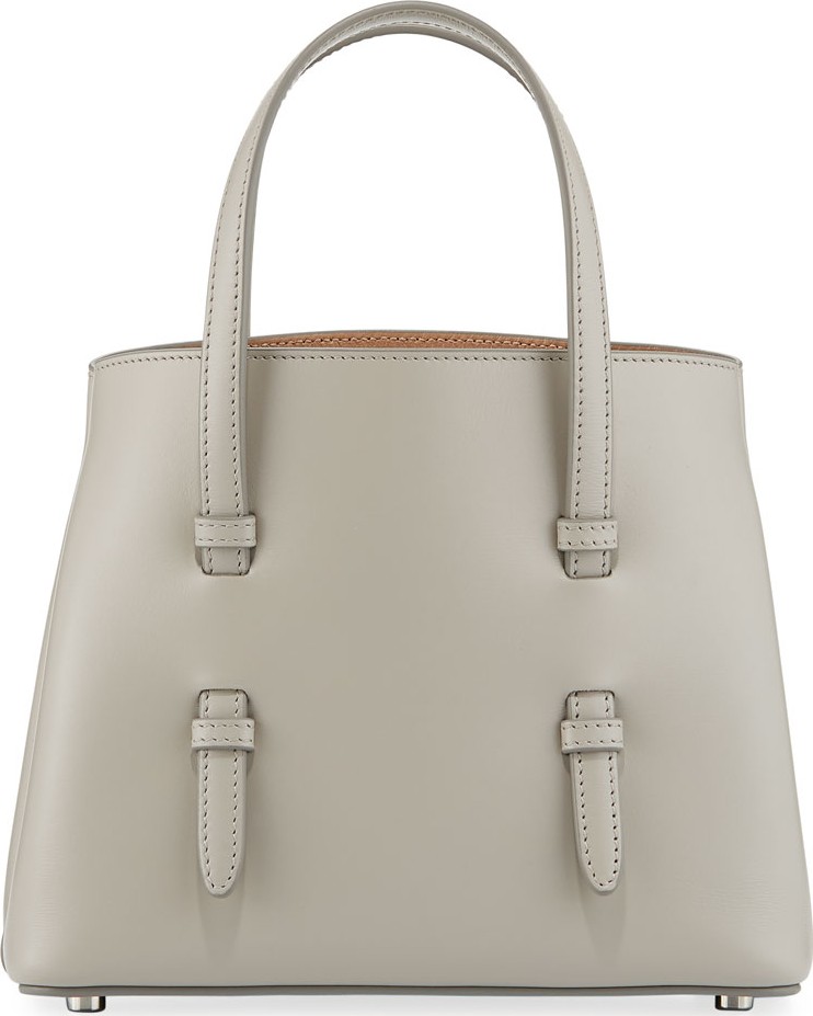 Alaïa Smooth Leather Tote Bag with Flower Strap
