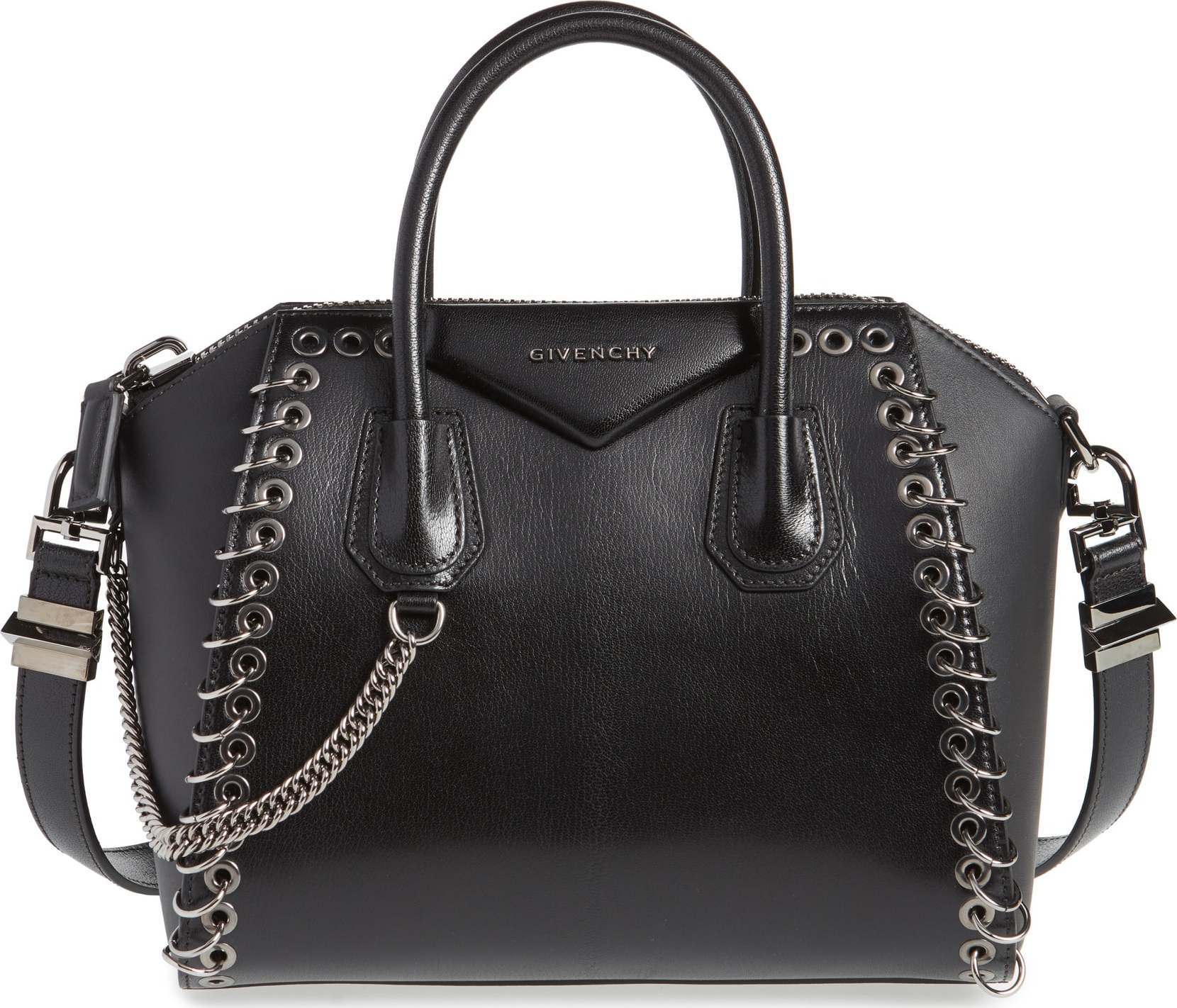 Givenchy Small Antigona Leather Satchel