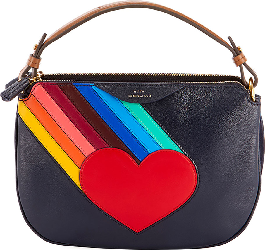 Anya Hindmarch The Soft Stack Rainbow Crossbody Bag