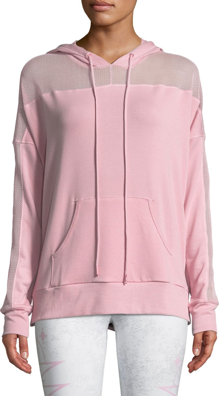ONZIE Mesh Long-Sleeve Hoodie
