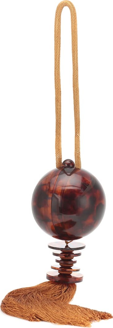 Cult Gaia Lumen acrylic clutch