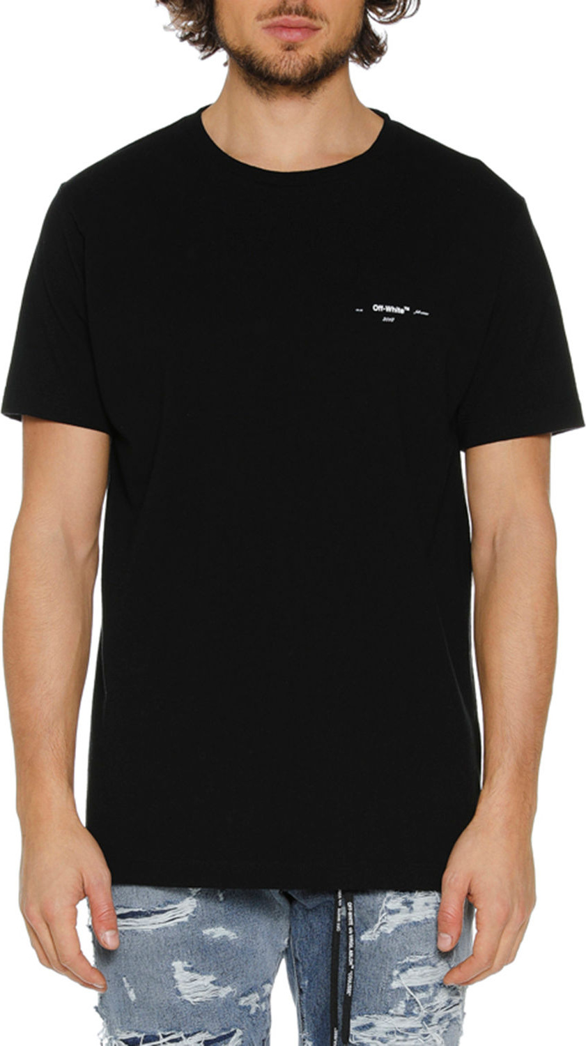 Off White Men's 3D Line Slim T-Shirt