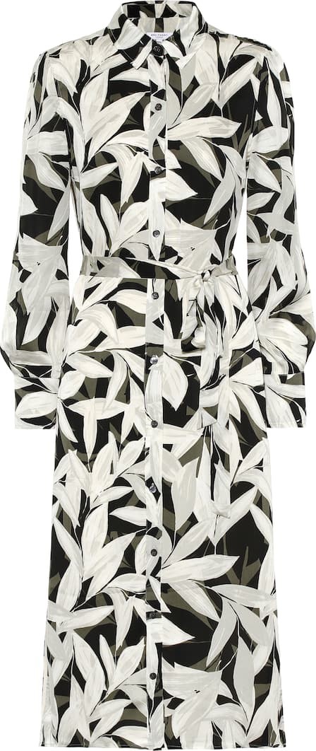 Equipment Rosalee printed midi shirt dress