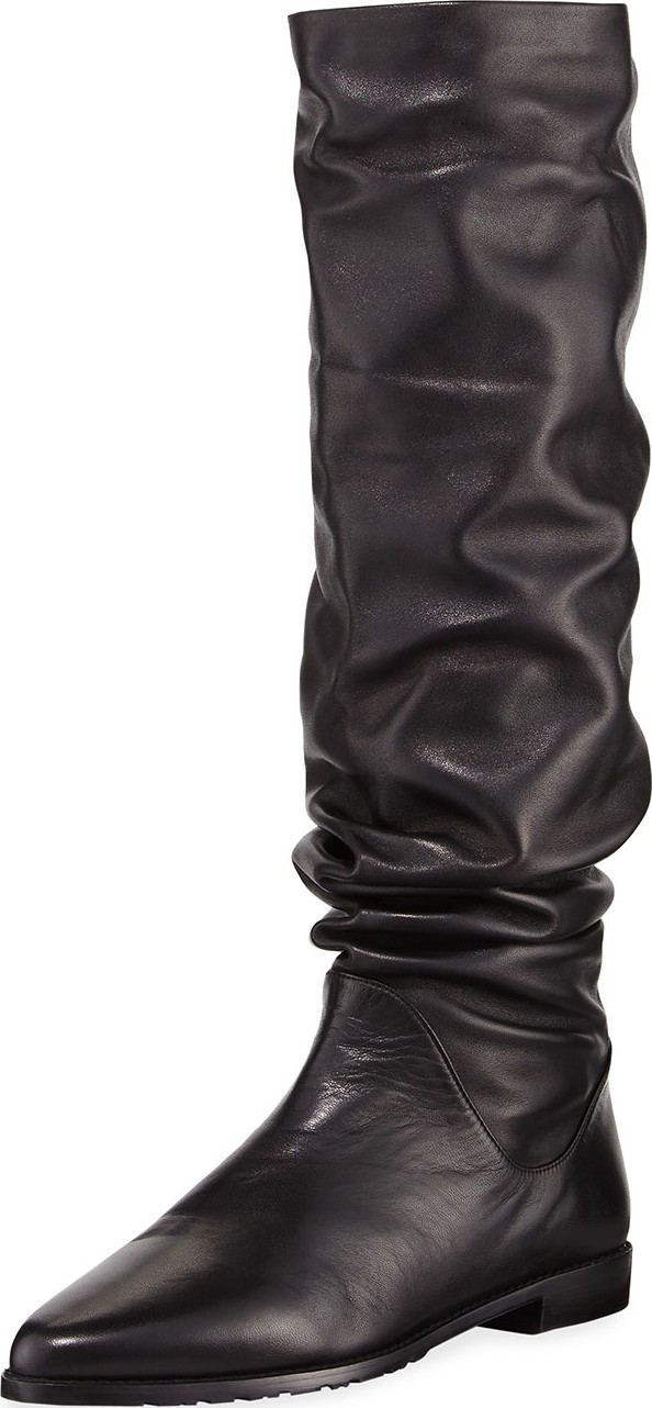 Stuart Weitzman Lace-up Bootie w/ Grommet Detail