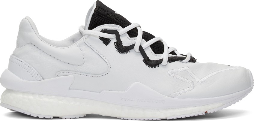 Y-3 White Adizero Runner Sneakers