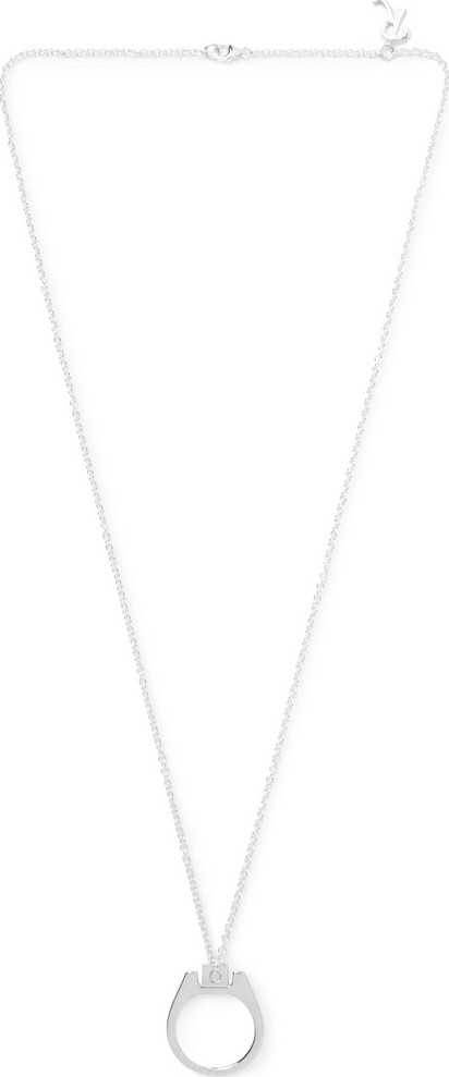 Raf Simons Silver-Tone Necklace