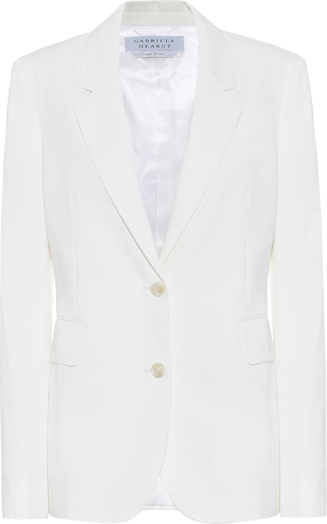 Gabriela Hearst Sophie cotton-twill blazer