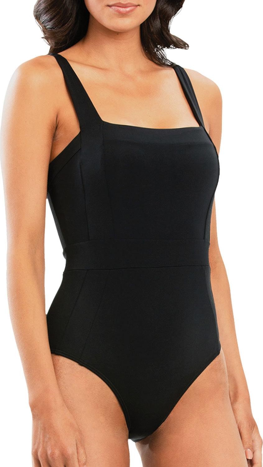 JETS by Jessika Allen Jetset Square-Neck One-Piece Swimsuit
