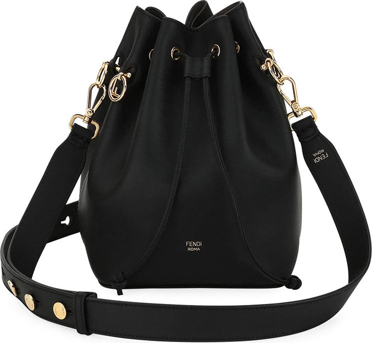 Fendi Mon Tresor Grande Calf Leather Bucket Bag