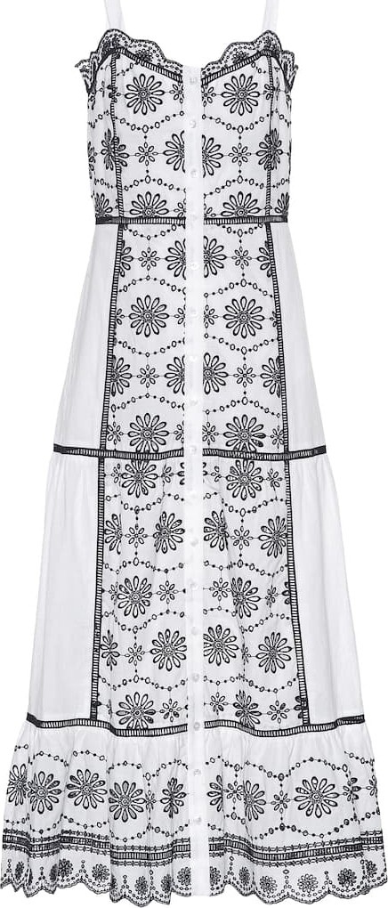 Veronica Beard Sasha cotton broderie anglaise dress