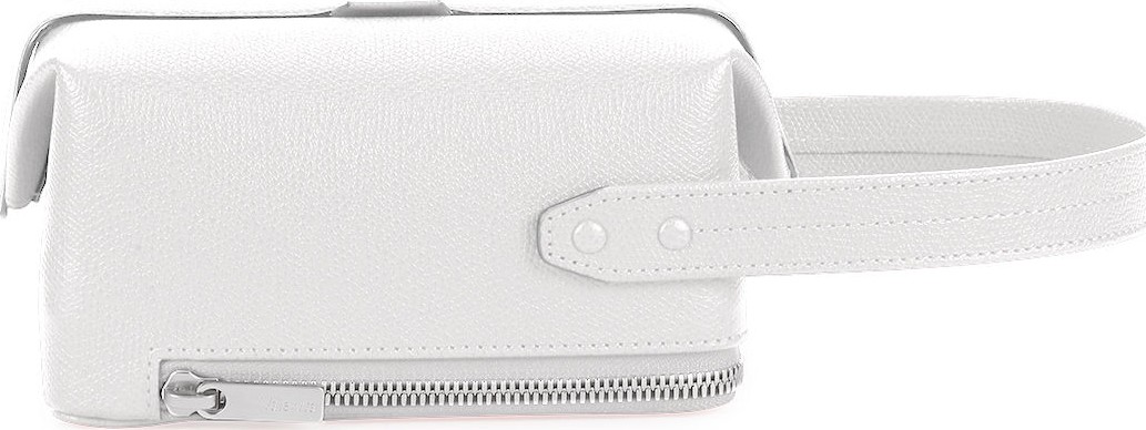 Valextra Tric Trac Saffiano Box Bag