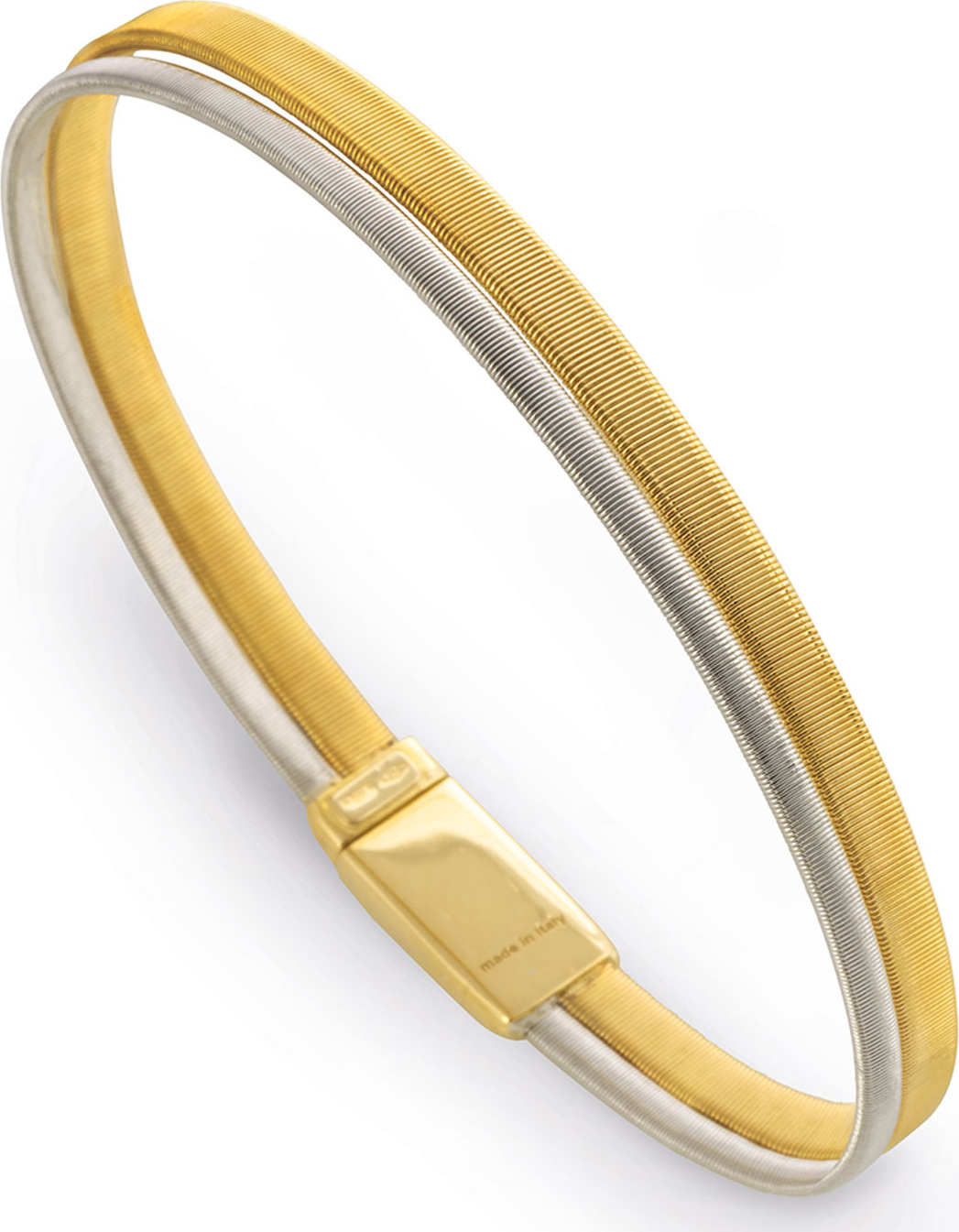 Marco Bicego Masai Two-Row 18K Yellow & White Gold Bracelet