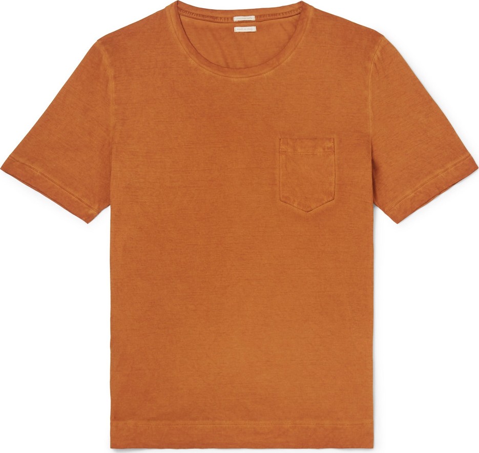 Massimo Alba Watercolour-Dyed Cotton-Jersey T-Shirt