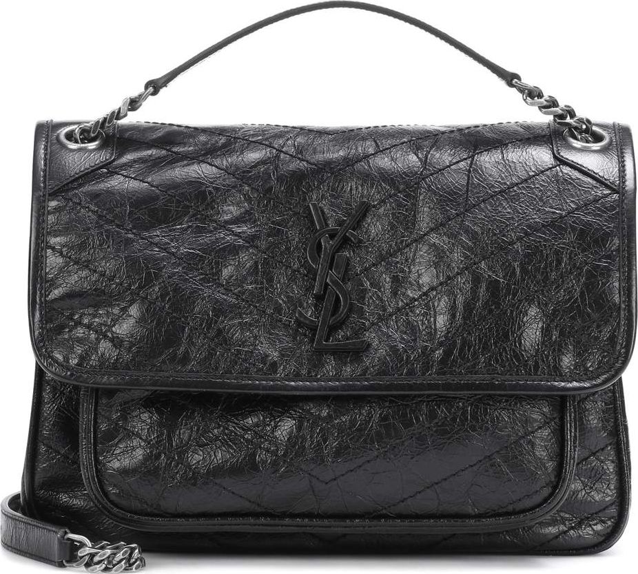 Saint Laurent Medium Niki Monogram leather shoulder bag