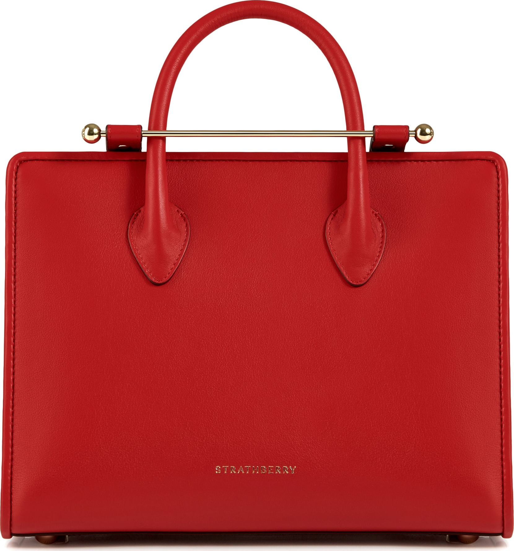 Strathberry Midi Leather Tote