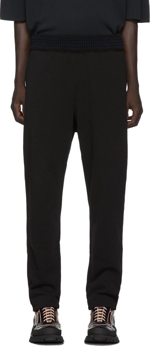 Jil Sander Black Cotton Trousers