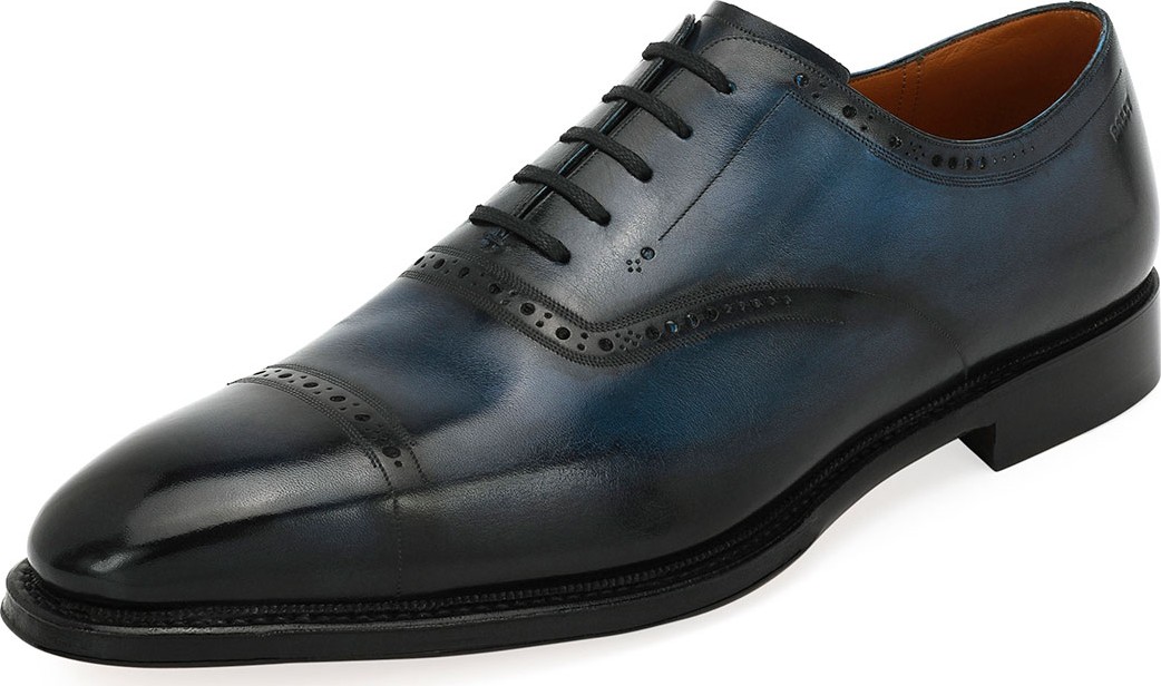 Bally Skimor Leather Lace-Up Oxford