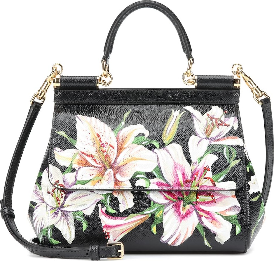 Dolce & Gabbana Sicily Small leather shoulder bag