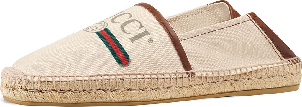 Gucci Gucci Logo Canvas Espadrille