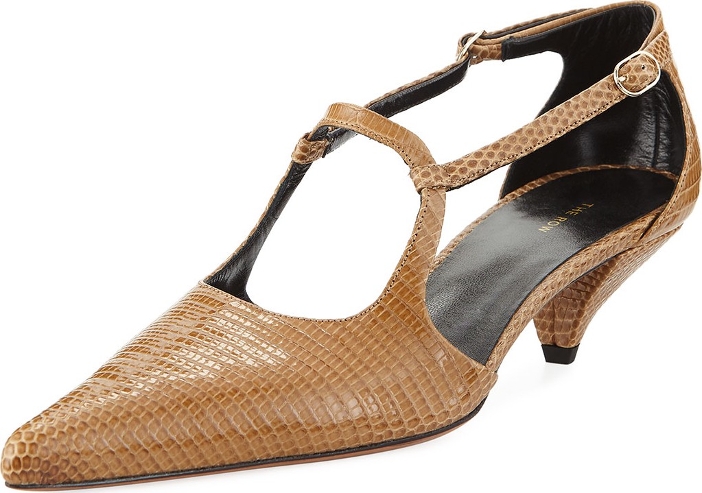 THE ROW Bourgeoisie Salome Lizard Pumps