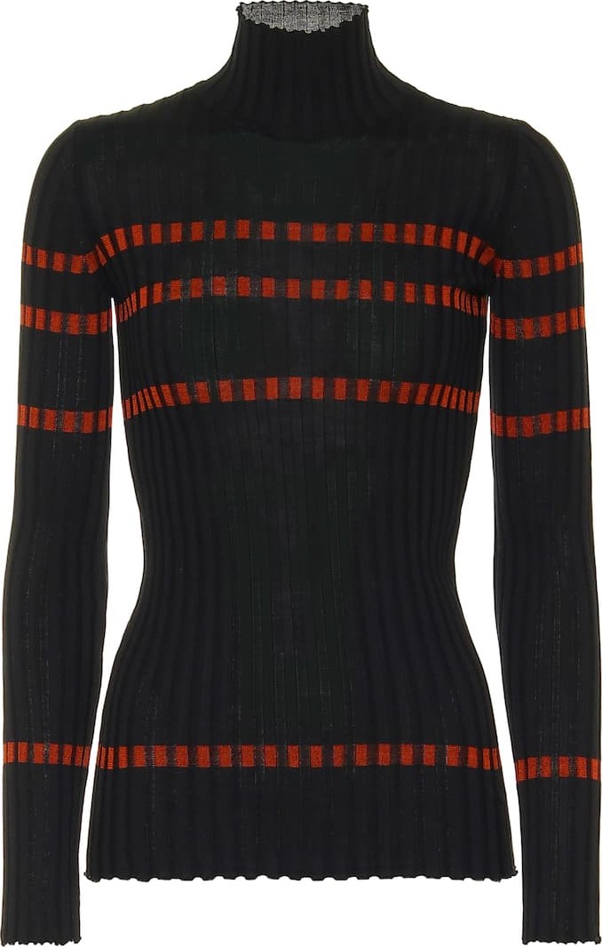 LOEWE Silk turtleneck top
