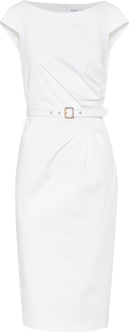 Max Mara Neris stretch-cotton midi dress