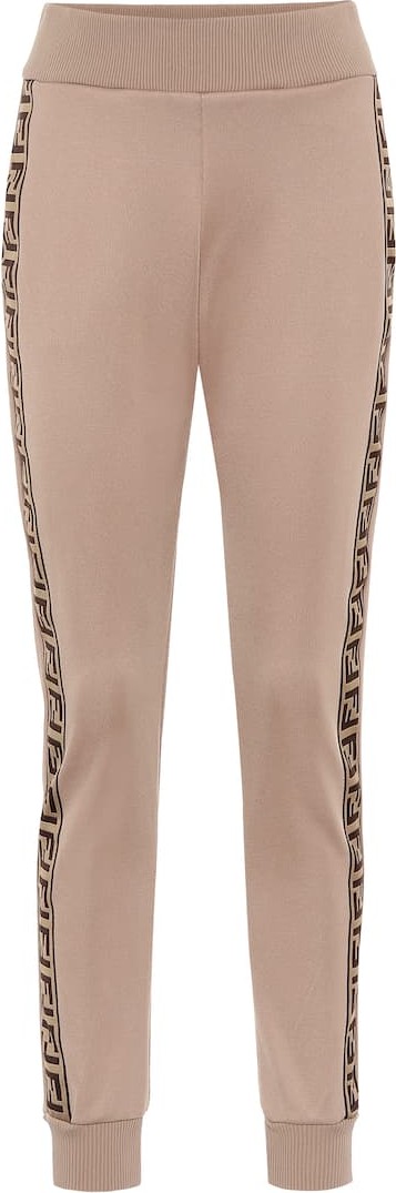 Fendi FF jersey trackpants