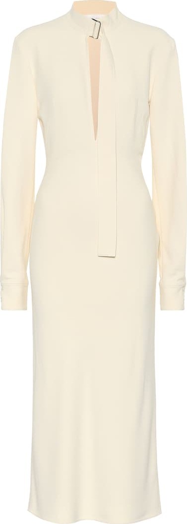 Victoria Beckham Crêpe midi dress