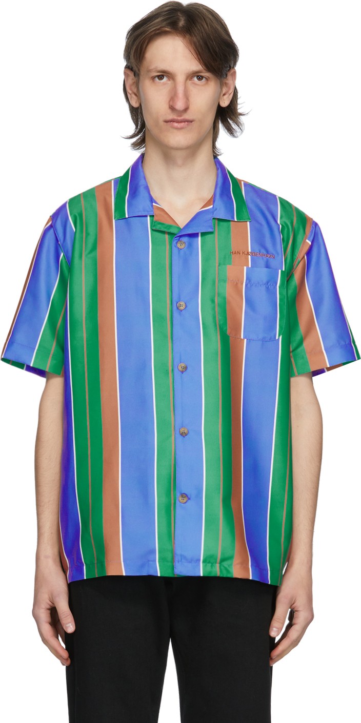 Han Kjobenhavn Multicolor Summer Short Sleeve Shirt