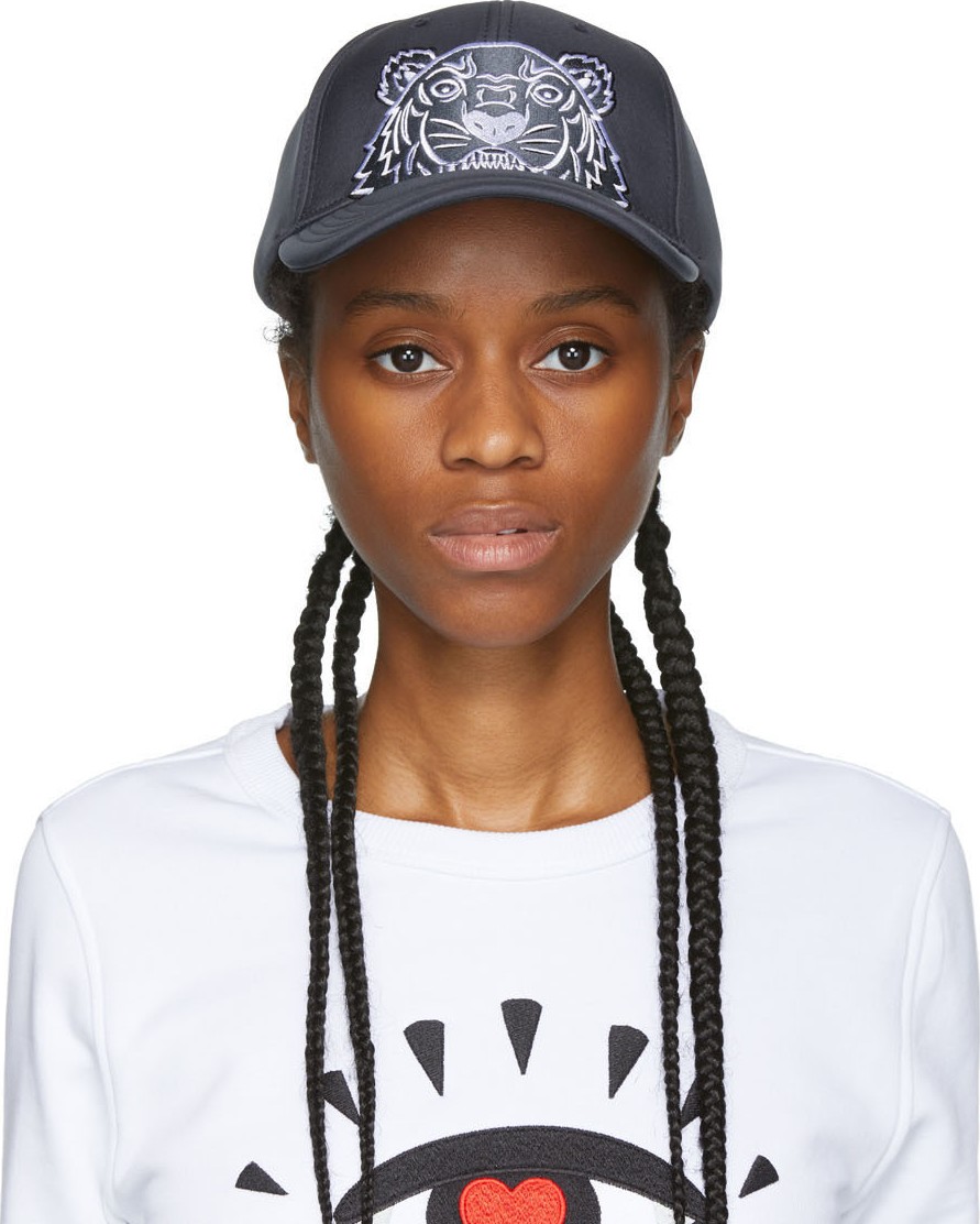 KENZO Grey Limited Edition Tiger Cap