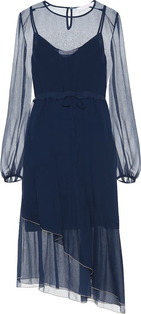 See By Chloé Chiffon midi dress