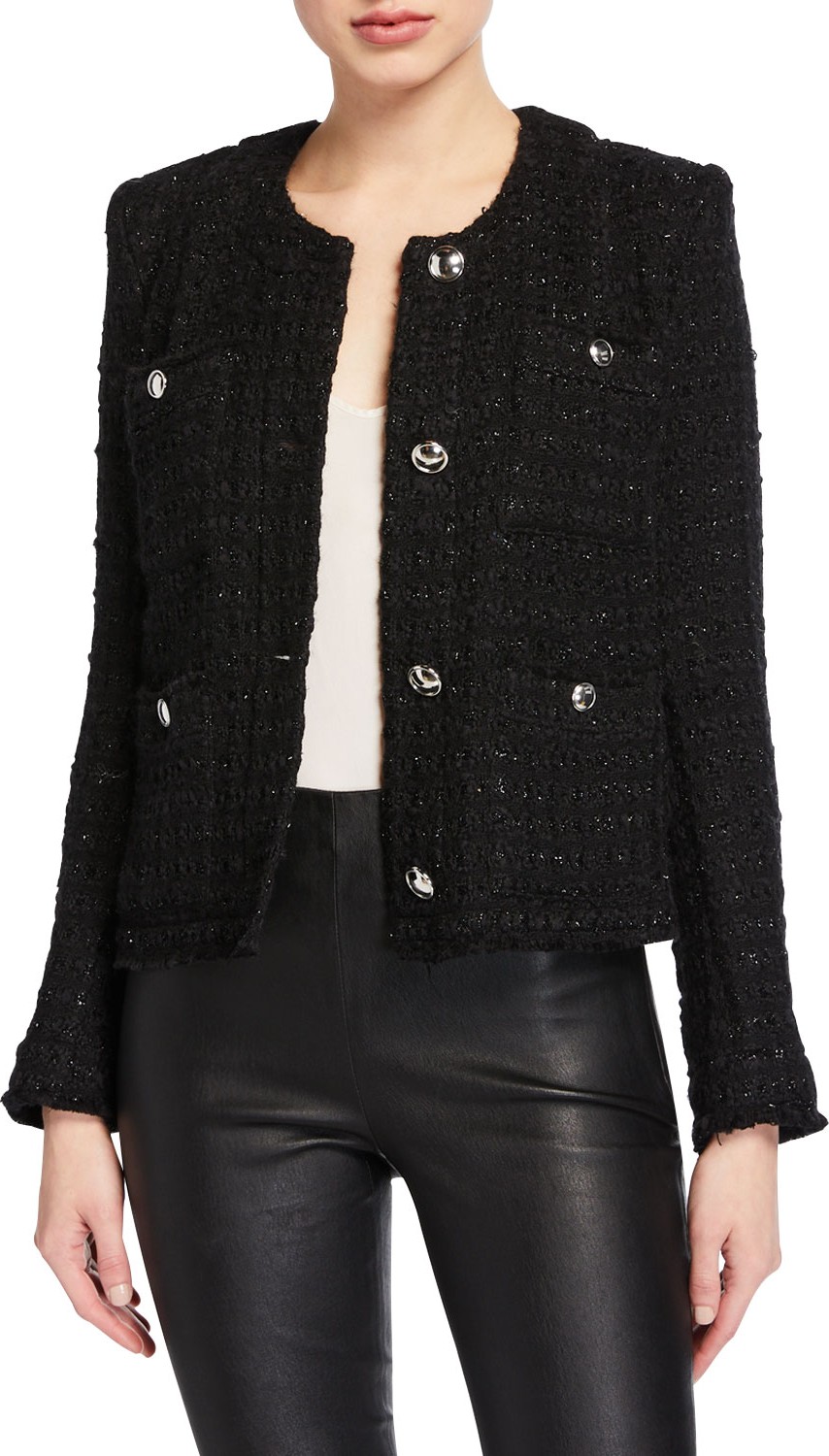 IRO Tetys Boxy Tweed Jacket