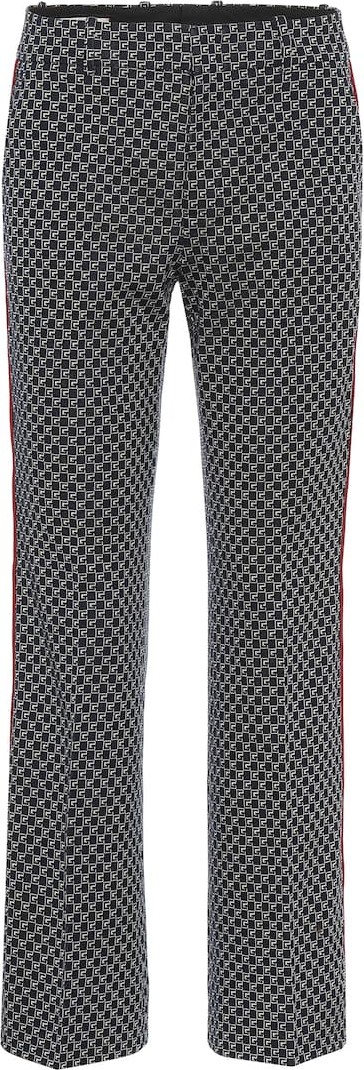 Gucci Cotton jacquard straight pants