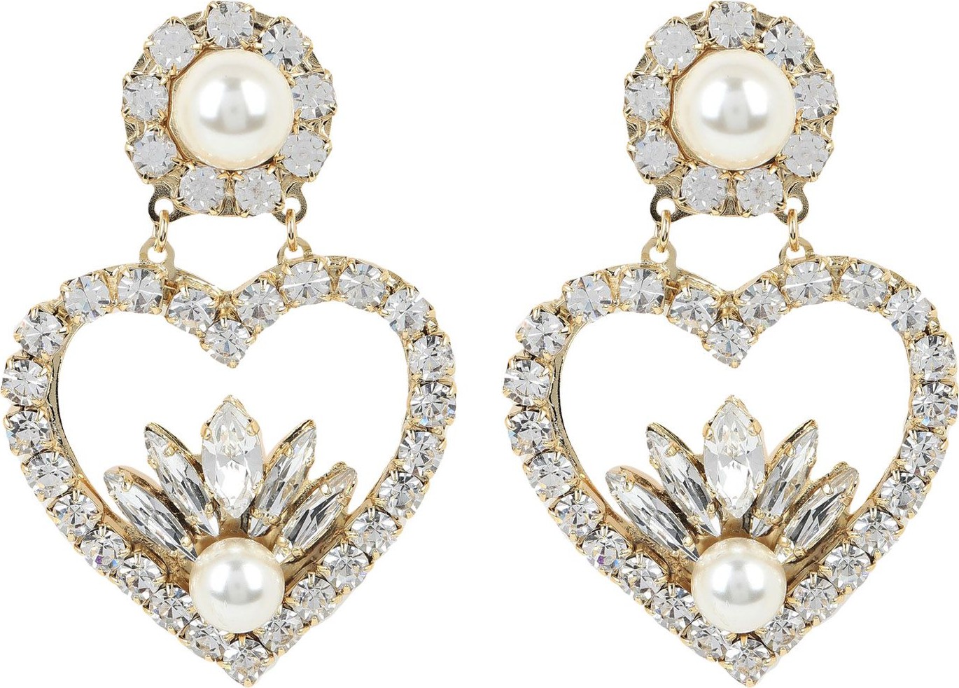 Shourouk Mini Renata Pearls Earrings