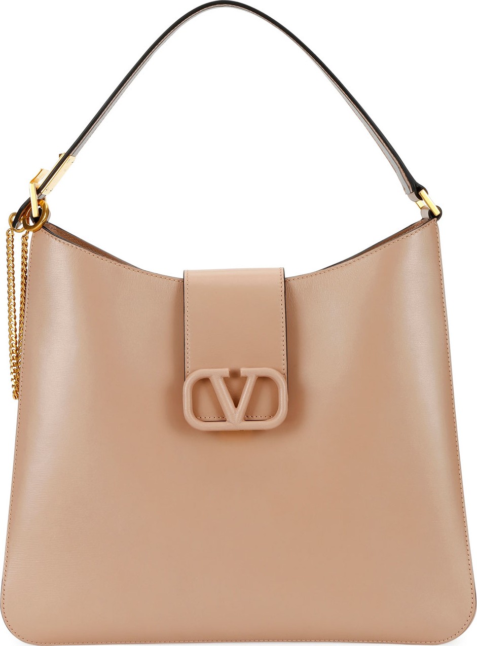 Valentino VSling Box Calf Hobo Bag