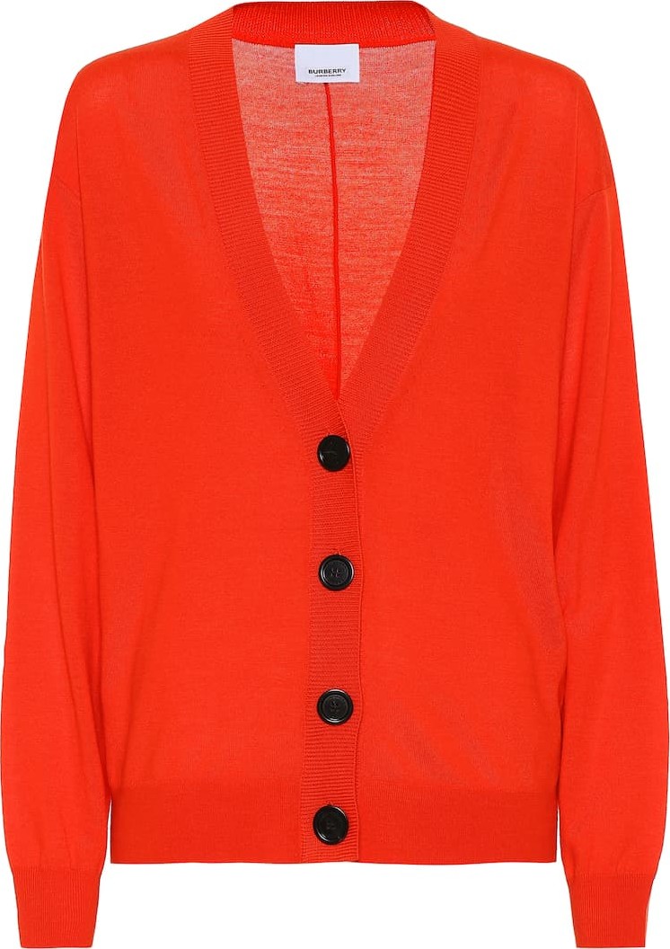 Burberry London England Merino wool cardigan