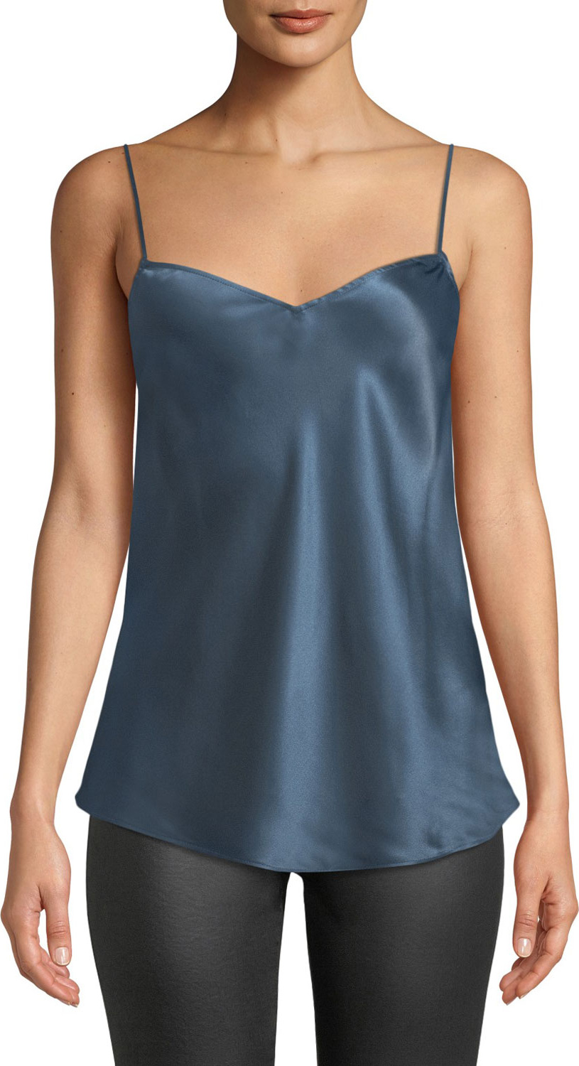 PAIGE Cicely V-Neck Silk Cami