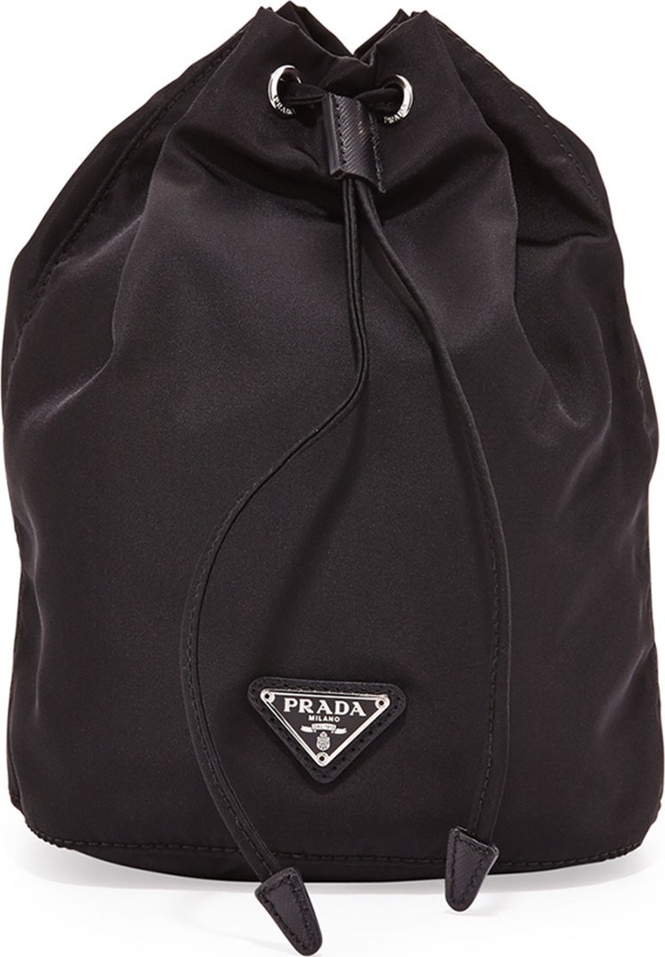 Prada Tessuto Bucket Bag