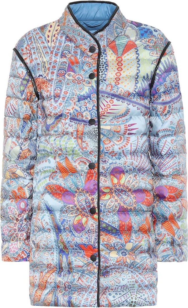 Etro Printed down coat