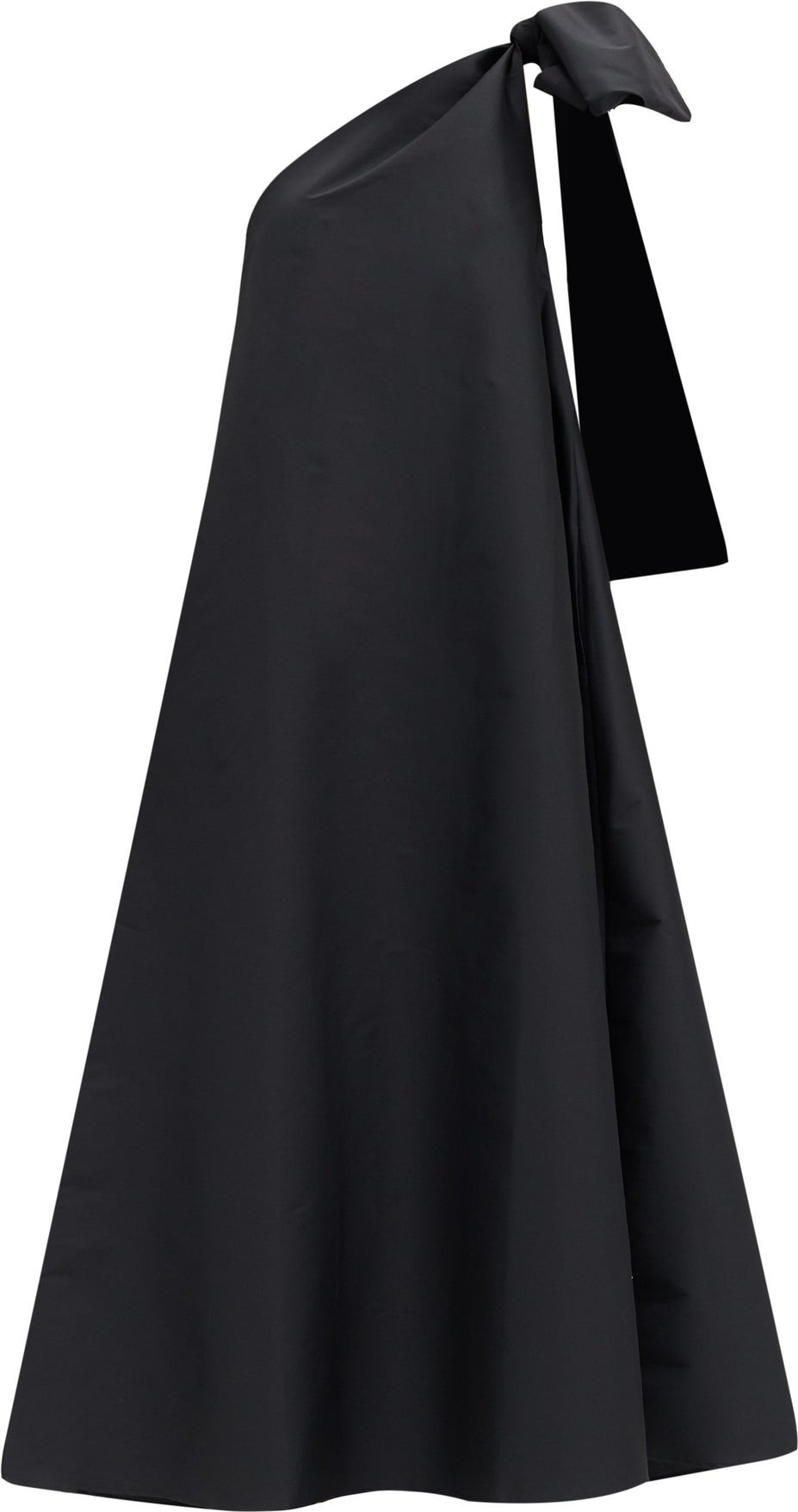 BERNADETTE Winnie one-shoulder taffeta gown