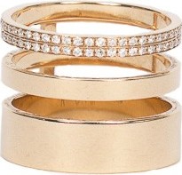 REPOSSI Gold Ring 3 Rows