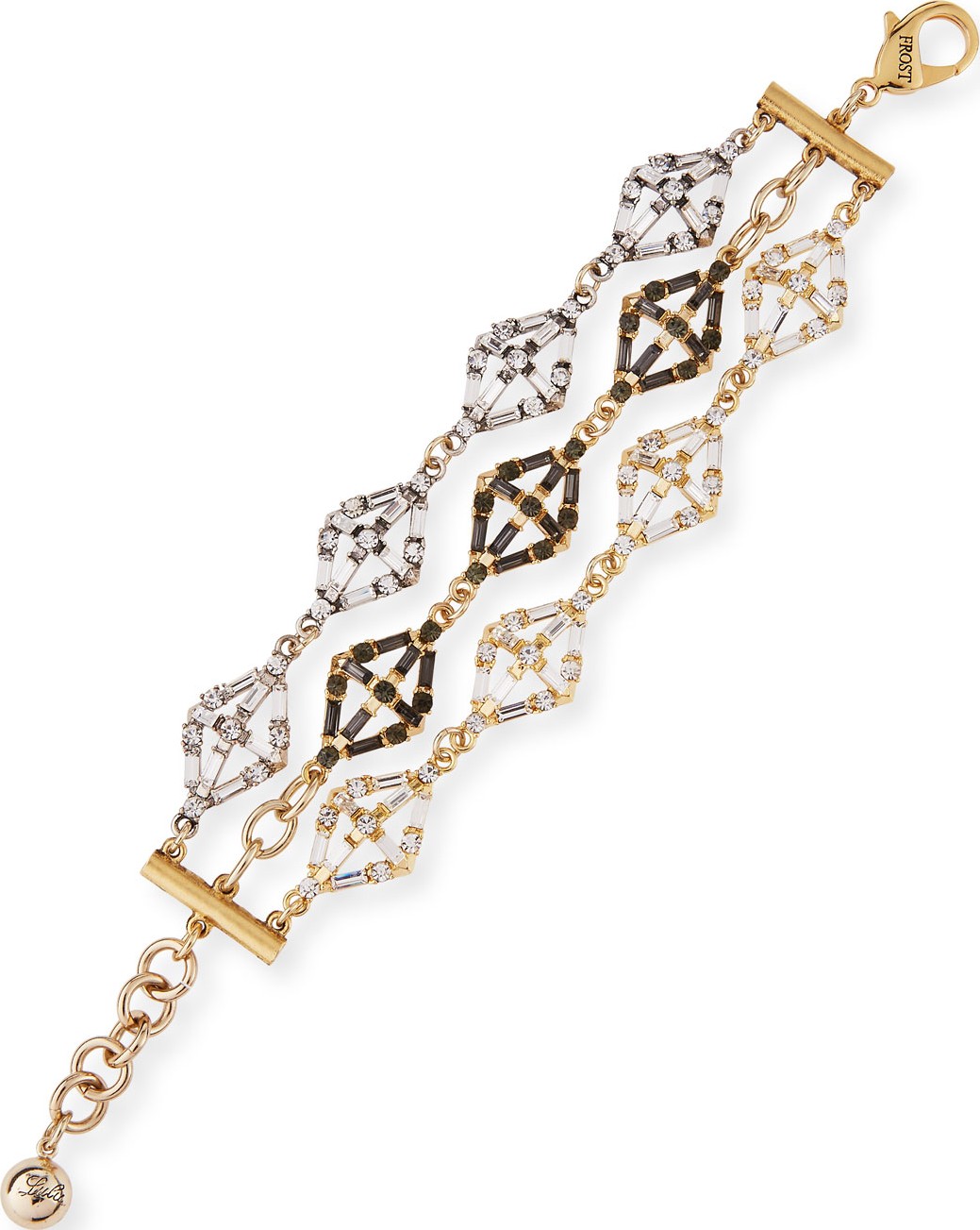 Lulu Frost Gloria Crystal Statement Bracelet