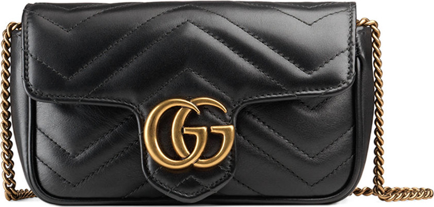 Gucci GG Marmont Matelassé Leather Super Mini Bag