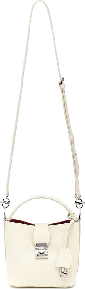 Mark Cross Murphy Mini leather bucket bag