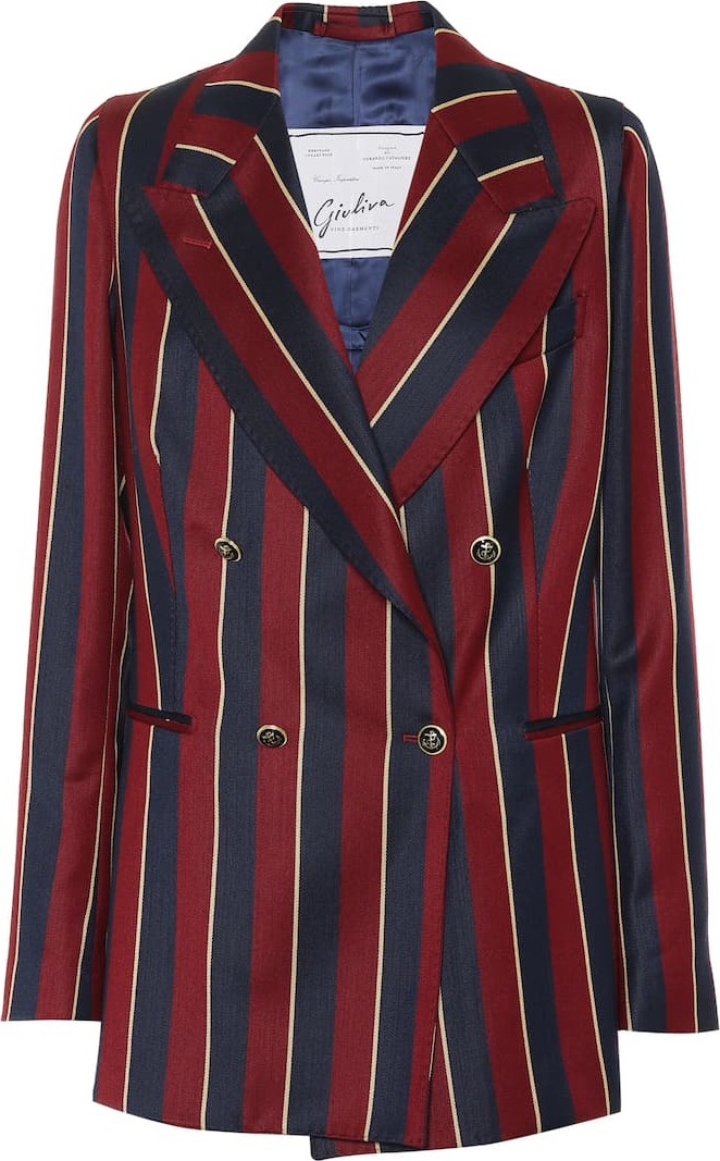 Giuliva Heritage Collection The Stella striped wool blazer